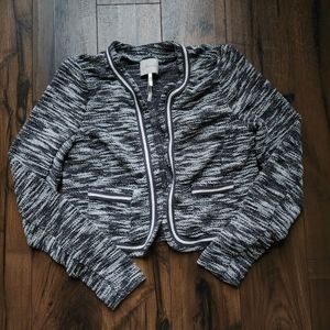 Frenchi Cropped Cardigan